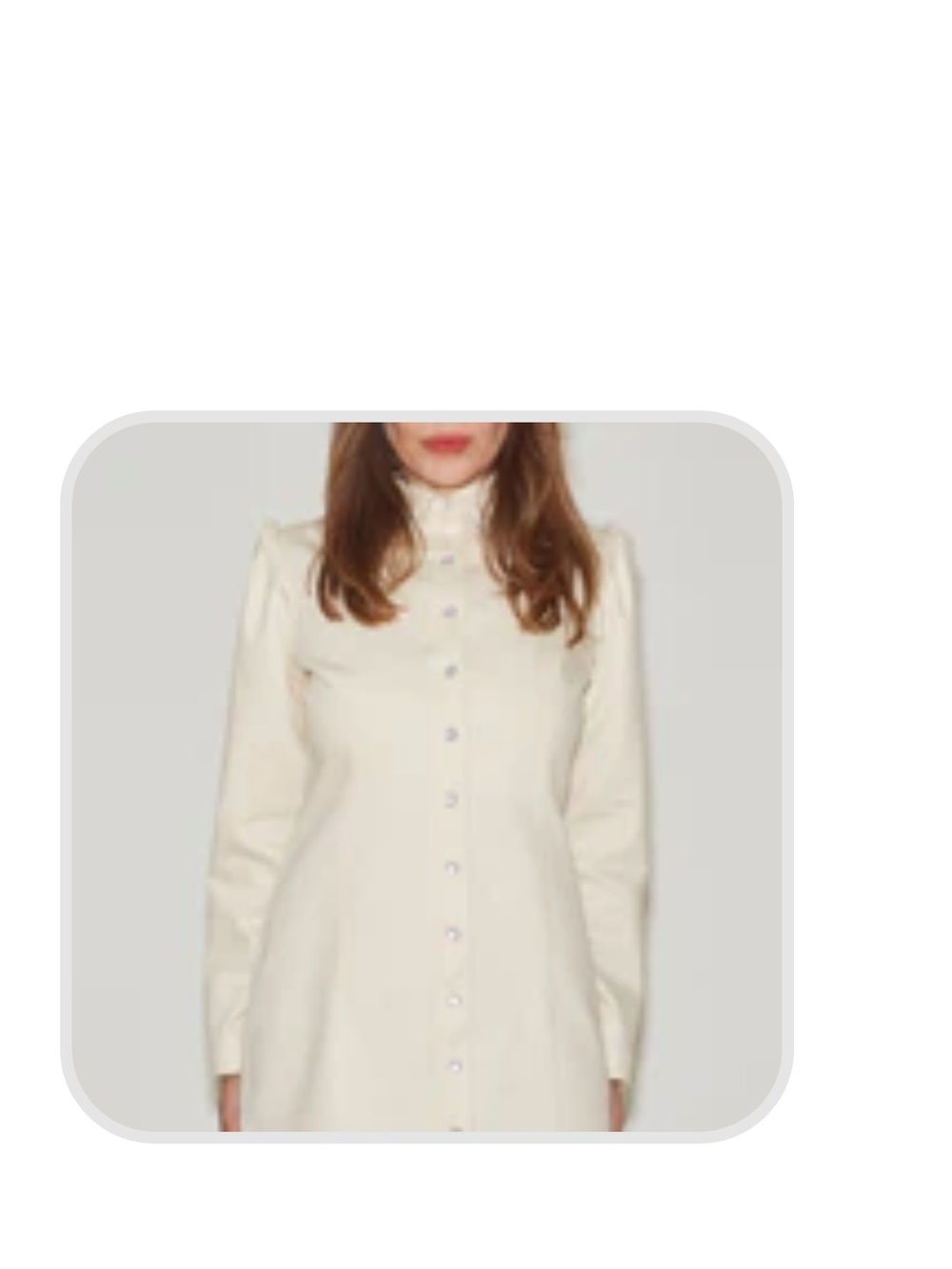 The Lykke Wullf Cowgirl Dress in Natural Demin